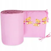 Ochraniacze do łóżeczka - OCHRANIACZ 360x30 DO ŁÓŻECZKA 120x60 SUPER JAKOŚĆ! - miniaturka - grafika 1