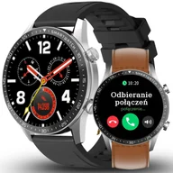 Smartwatch - Gravity GT10-8 SR/BK/BR LEATHER PROF - miniaturka - grafika 1
