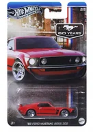 Samochody i pojazdy dla dzieci - HOT WHEELS SKALA 1:64 JBY51 FORD MUSTANG BOSS 302 MODEL 2/5 60-LECIE - miniaturka - grafika 1