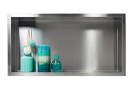 Półki łazienkowe - FENIKS Balneo Balneo Wall-Box One Inox wnękowa OBIN4 - miniaturka - grafika 1