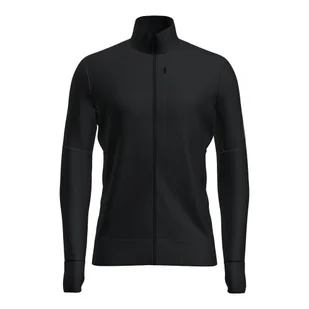 Bluza męska Icebreaker Merino 260 Quantum IV LS Zip Black M - Bluzy męskie - miniaturka - grafika 1