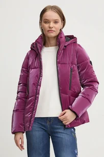 Desigual kurtka FLAM damska kolor różowy zimowa 24WWEWBP - Kurtki damskie - miniaturka - grafika 1