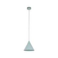 Lampy sufitowe - Nowoczesna, zielona lampa wisząca ⌀19cm TK 10074 z serii CONO - miniaturka - grafika 1