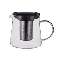 Dzbanki i imbryki - Dzbanek z zaparzaczem Punto 1 l transparentny - miniaturka - grafika 1