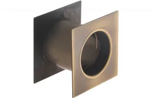 Tuleja wentylacyjna kwadratowa TUPAI 2266 Q 77 patyna antyczna mat - Tuleje - miniaturka - grafika 1