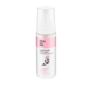 Make Me Bio Garden Roses łagodna pianka oczyszczająca 160ml - Pianki do mycia twarzy - miniaturka - grafika 1