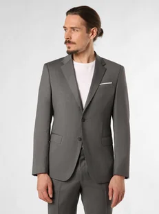 JOOP! Męska kurtka modułowa - Herby Mężczyźni Slim Fit Wełna szary jednolity, 25 - Kurtki męskie - miniaturka - grafika 1