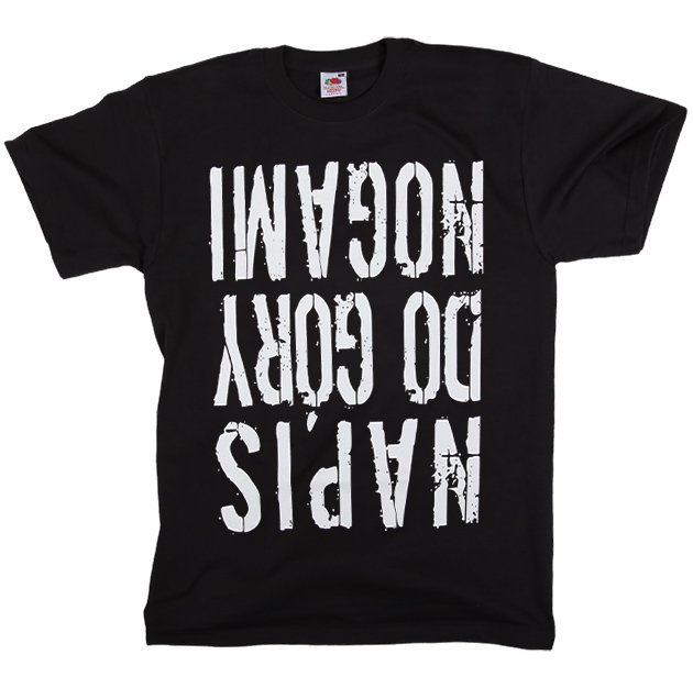 koszulka NAPIS DO GÓRY NOGAMI-S