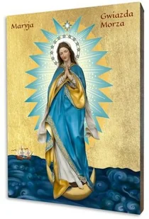Matka Boża Gwiazda Morza - Stella Maris - Ikony i obrazy sakralne - miniaturka - grafika 1