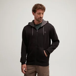 TIMBERLAND BLUZA ROZPINANA Z KAPTUREM OYSTER RIVER CHEST LOG - Timberland - Bluzy męskie - miniaturka - grafika 1