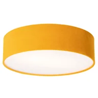 Oprawy, klosze i abażury - QAZQA Nowoczesna lampa sufitowa ochra 40 cm - Bęben - miniaturka - grafika 1