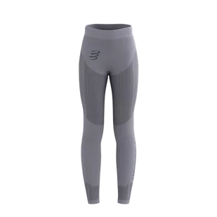 COMPRESSPORT Legginsy termoaktywne damskie ON/OFF TIGHTS szare - Spodnie sportowe damskie - miniaturka - grafika 1