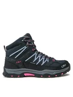 Buty trekkingowe dziecięce - CMP Trekkingi Kids Rigel Mid Trekking Shoe Wp 3Q12944J Szary - miniaturka - grafika 1