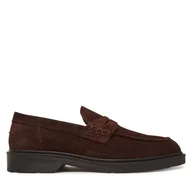 Mokasyny męskie - Mokasyny Jack&Jones Jfwdax 12275613 Brązowy - miniaturka - grafika 1