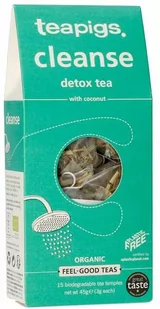 Teapigs Clean N Green - Detox Tea 15 piramidek 34 - Herbata - miniaturka - grafika 1