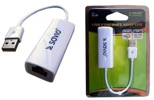SAVIO Adapter Usb - RJ45 CL-24 - Pozostałe akcesoria sieciowe - miniaturka - grafika 2
