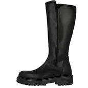 Kozaki damskie - Dockers by Gerli Damskie kozaki 49ya204 Chelsea, czarny, 36 EU - miniaturka - grafika 1