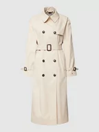 Płaszcze męskie - Trencz z paskiem w talii - miniaturka - grafika 1