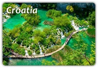 Magnesy - CHORWACJA - Jeziora Plitwickie - Park Narodowy - Magnes na lodówkę - miniaturka - grafika 1