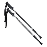 Kije trekkingowe - HI-TEC Kije Trekkingowe LAPLAND 74951-M BLK/GREY - miniaturka - grafika 1