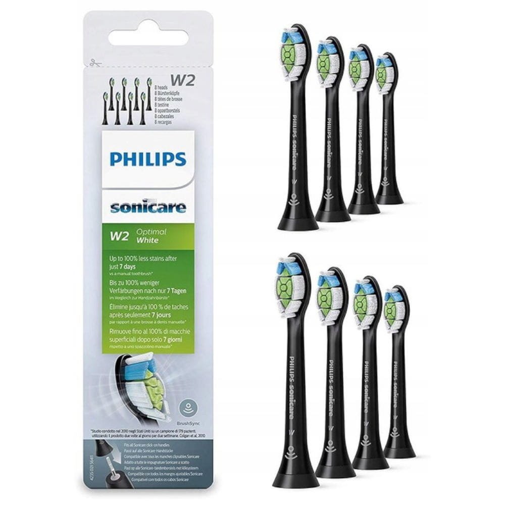 Końcówki końcówka do szczoteczki Philips Sonicare W2 Optimal White 8 sztuk