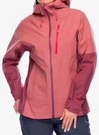 Kurtki narciarskie - Kurtka z membraną damska Jack Wolfskin Eagle Peak 2L Jacket - mineral red - miniaturka - grafika 1