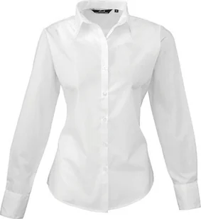 Bluzka damska Premier Workwear Poplin z długim rękawem - Bluzki damskie - miniaturka - grafika 1