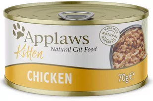 Zestaw Applaws karma w galarecie dla kota, 24 x 70 g - Kitten, kurczak - Mokra karma dla kotów - miniaturka - grafika 1