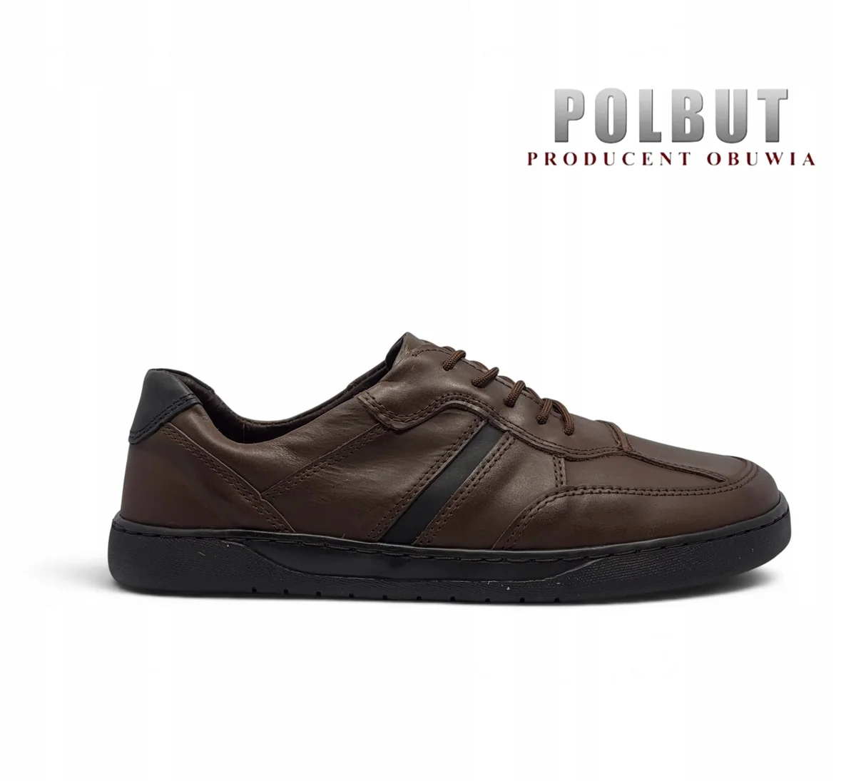 Męskie buty barefoot POLBUT skórzane model 2601 rozmiar 45