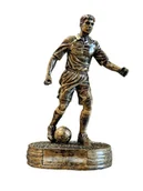 Figurki dekoracyjne - FIGURKA PIŁKARZA STATUETKA TROFEUM NAGRODA DLA PIŁKARZA 22,5 cm - miniaturka - grafika 1