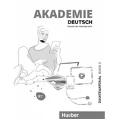 Książki do nauki języka niemieckiego - Hueber Akademie Deutsch B1+ T.3 materiały dodatkowe praca zbiorowa - miniaturka - grafika 1