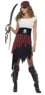 Stroje karnawałowe - Smiffys Kostium Piękna Piratka dla kobiet rozm. M 03690 - miniaturka - grafika 1