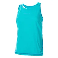 Koszulki i topy damskie - Trangoworld Trangoworld damska koszulka, niebieski turkusowy/ciemnoniebieski, 2XL PC007998 - miniaturka - grafika 1