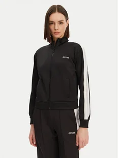 Guess Bluza V5GQ18 KCRU2 Czarny Regular Fit - Bluzy damskie - miniaturka - grafika 1