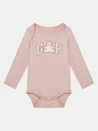 Body dla niemowląt - Gap Body 627607 Różowy Regular Fit - miniaturka - grafika 1