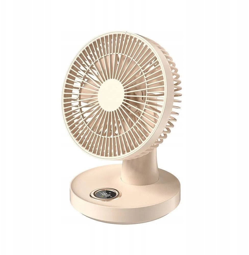 Wentylator / wiatrak biurkowy LLD-F77 beżowy