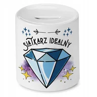 Skarbonki - Dla Siatkarza Skarbonka na Urodziny Prezent z Nadrukiem ze Zdjęciem + Opakowanie na prezent (wzór 01) - miniaturka - grafika 1