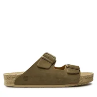 Espadryle męskie - Espadryle Genuins Manacor G104956 Khaki - miniaturka - grafika 1