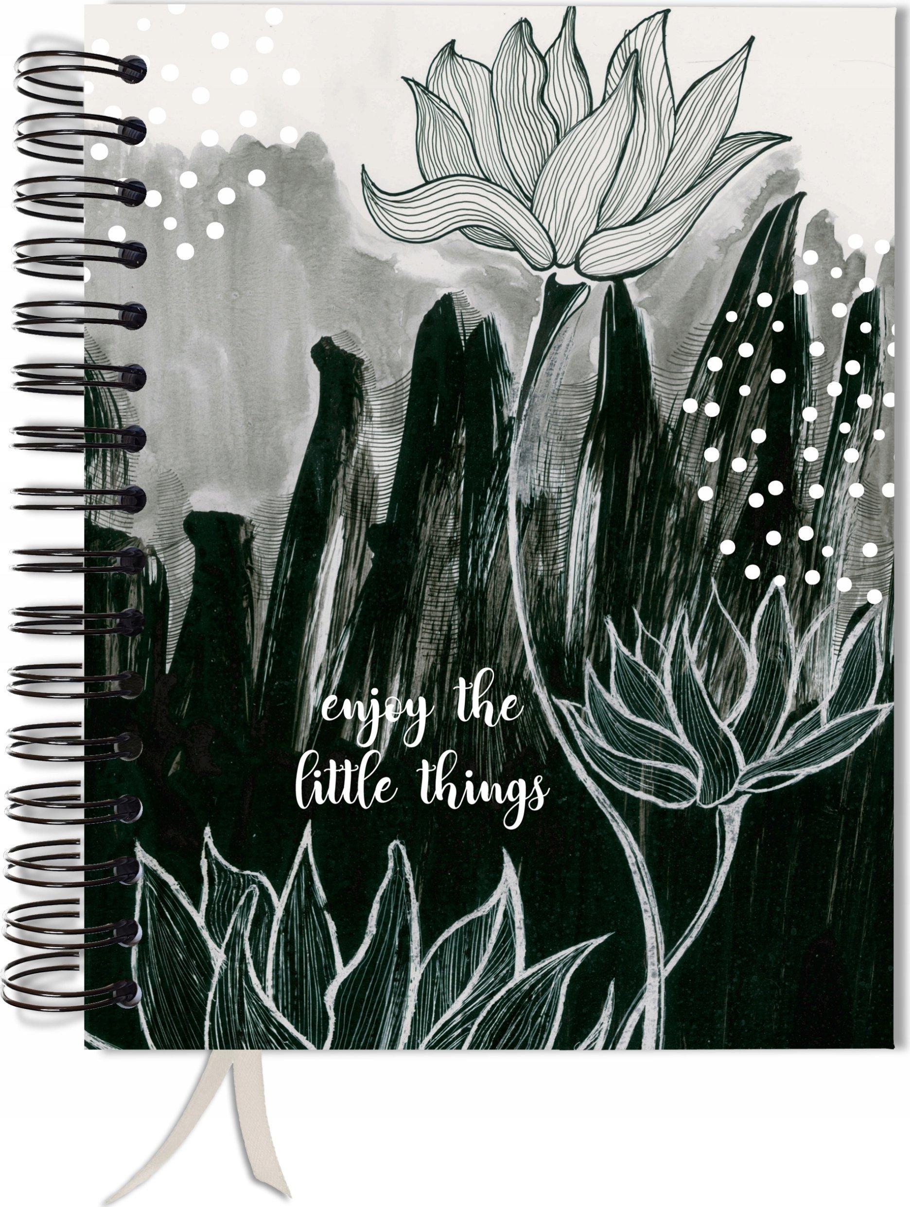 TadaPlanner Bullet journal 180 stron notatnik zeszyt w kropki A5+ notes