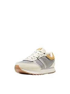 ESPRIT Damskie sneakersy Lace-Up, 210/BROWN, 39 EU - Sneakersy damskie - miniaturka - grafika 1