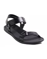 Sandały męskie - SANDAŁY RYŁKO - IDXS80__ _1DPF BLACK - Ryłko - miniaturka - grafika 1