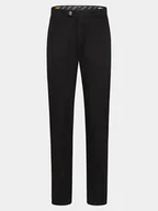 Spodnie męskie - Bugatti Spodnie materiałowe 4220 16224 Czarny Slim Fit - miniaturka - grafika 1