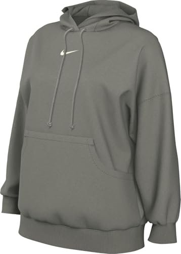Nike W NSW Phnx FLC Os Po Hoodie Hooded Long Sleeve Top