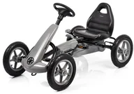 Jeździki dla dzieci - Gokart na pedały Meteor GM/1904 ciemny szary Uniwersalny - miniaturka - grafika 1