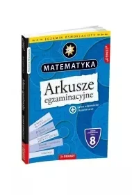 Arkusze egzaminacyjne z matematyki dla 8-klasisty - Marzena Wieczorek - Poradniki hobbystyczne - miniaturka - grafika 1