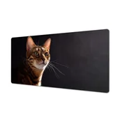 Podkładki na biurko - Winylowa podkładka 120x60 nadruk Kot wąsy zwierzę, ArtprintCave - miniaturka - grafika 1