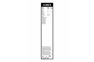 Wycieraczki Bosch Aerotwin A292S (600Mm+380Mm) - Wycieraczki samochodowe - miniaturka - grafika 1