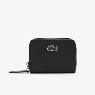 Damski Portfel LACOSTE WALLET NF4193PO.000 – Czarny - Portfele - miniaturka - grafika 1