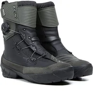 Buty motocyklowe - TCX Buty 1 - Man INFINITY 3 MID WP BLACK/MILITARY-GREEN - miniaturka - grafika 1