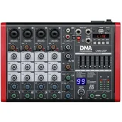 Miksery DJ - DNA DNA CM6-DSP mikser audio USB MP3 Bluetooth Phantom - miniaturka - grafika 1
